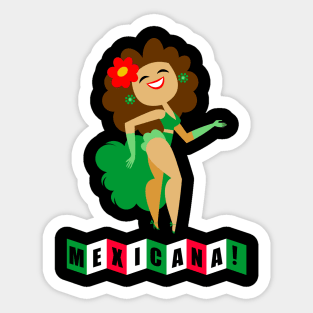 Mexicana Rumbera! Sticker